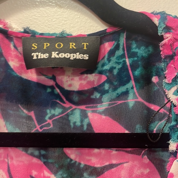 The kooples Hawaiian printed dress size S - Picture 7 of 13